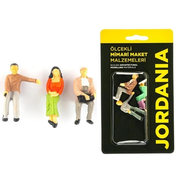 JORDANIA BOYALI INSAN OTURAN 1/030 45mm IBO1030 ürün görseli 1