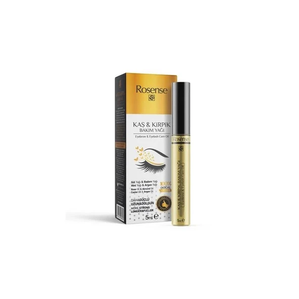 Rosense Kaş ve Kirpik Bakım Yağı 5 ml ürün görseli 1