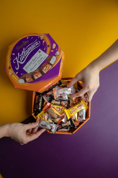 Beyoğlu Kutlamaca Çikolata Kaplı Mini Barlar 450 Gr. - Resim 2