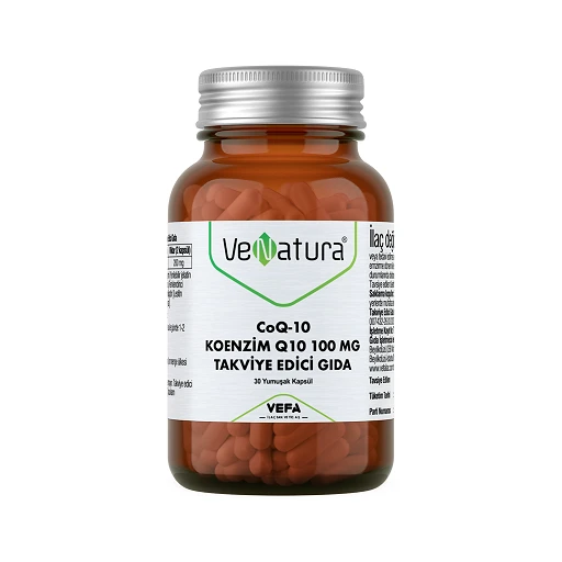 Venatura CoQ-10 Koenzim Q10 100 mg Takviye Edici Gıda 30 Kapsül ürün görseli 1