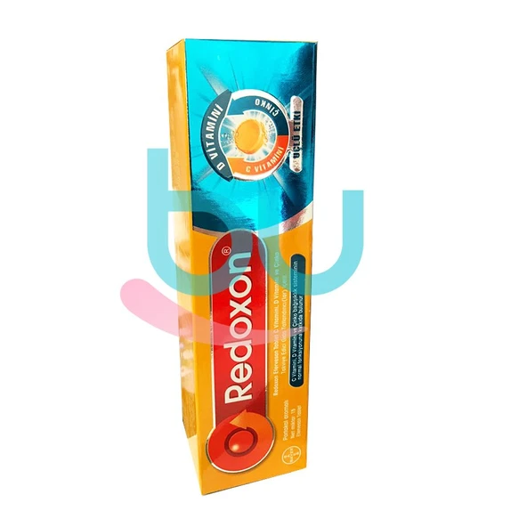 Redoxon Üçlü Etki C Vitamini D Vitamini Çinko Efervesan 15 Tablet ürün görseli 1