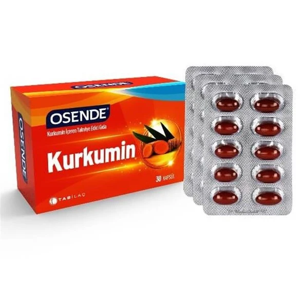 Osende Kurkumin 30 Kapsül ürün görseli 1