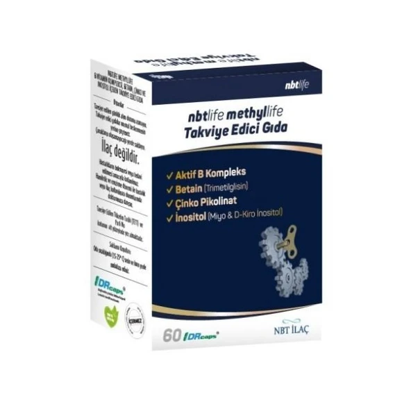 Nbt Life Methyllife 60 Kapsül ürün görseli 1