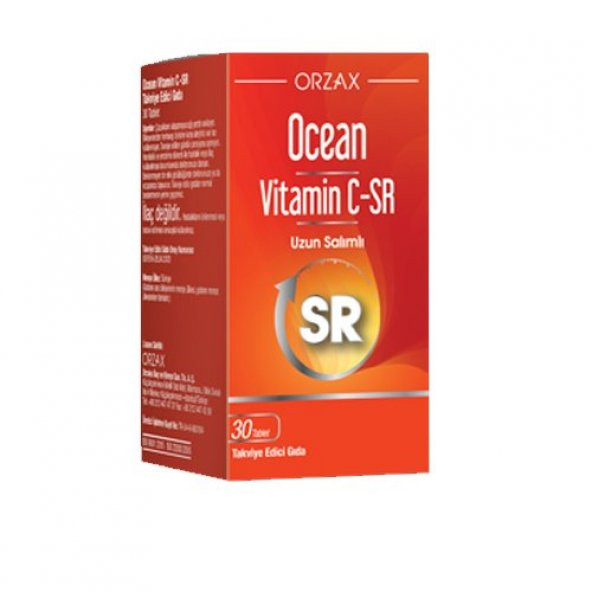 Ocean Vitamin C SR 30 Tablet ürün görseli 1