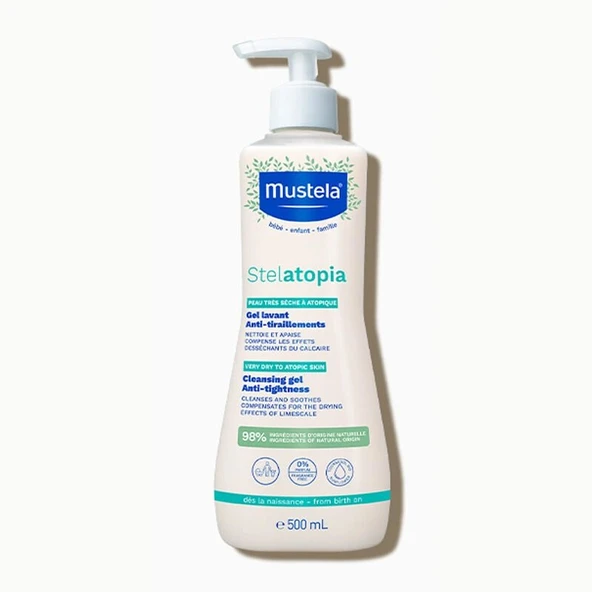 Mustela Stelatopia Cleansing Gel 500 ml Yeni ürün görseli 1