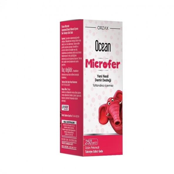 Ocean Microfer Şurup 250 ml ürün görseli 1