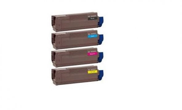 OKI UYUMLU C6100/6150 SİYAH MUADİL TONER 8.000 Syf ürün görseli 1