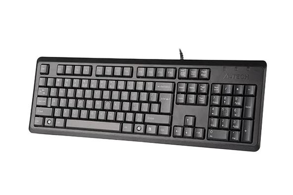 A4 TECH KR-92 Q KLAVYE USB STANDART SİYAH - Resim 3