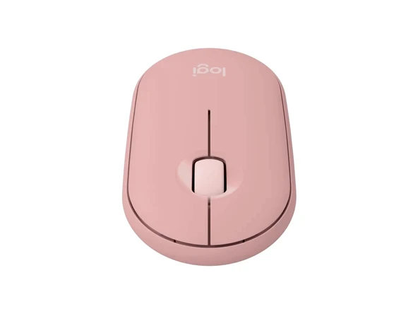 LOGITECH PEBBLE M350S PEMBE KABLOSUZ SESSİZ MOUSE 910-007014 ürün görseli 1