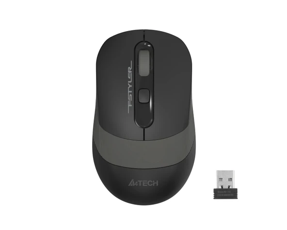 A4 TECH FG10 OPTIK MOUSE NANO USB GRİ 2000 DPI ürün görseli 1