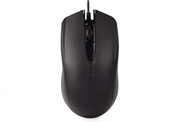 A4 TECH OP-760 USB SİYAH V-TRACK 1000 DPI MOUSE - Resim 2