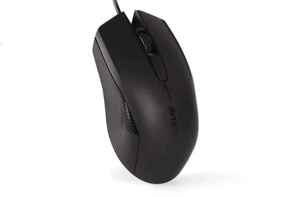 A4 TECH OP-760 USB SİYAH V-TRACK 1000 DPI MOUSE - Resim 3