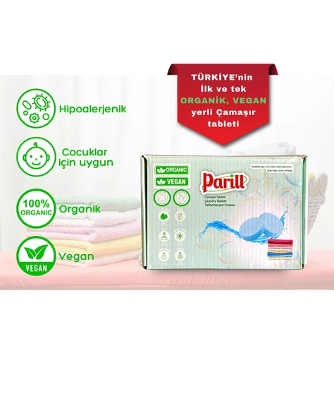 PARİLL Renkli Çamaşırlar İçin Çamaşır Tableti ürün görseli 1