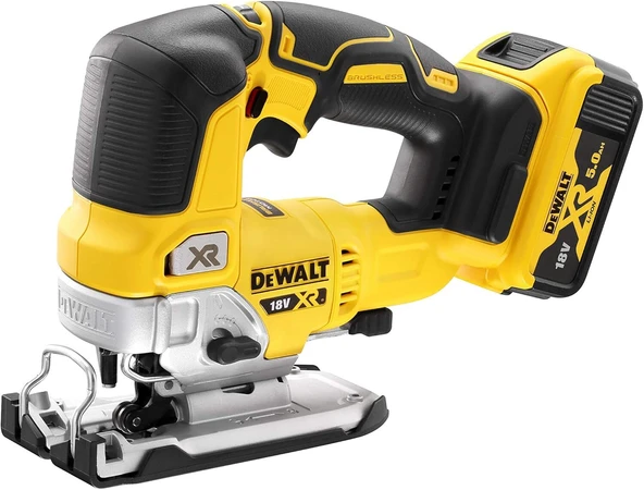 Dewalt DCS334P2 Çift Akü 5 Ah Dekupaj Testere - Resim 2