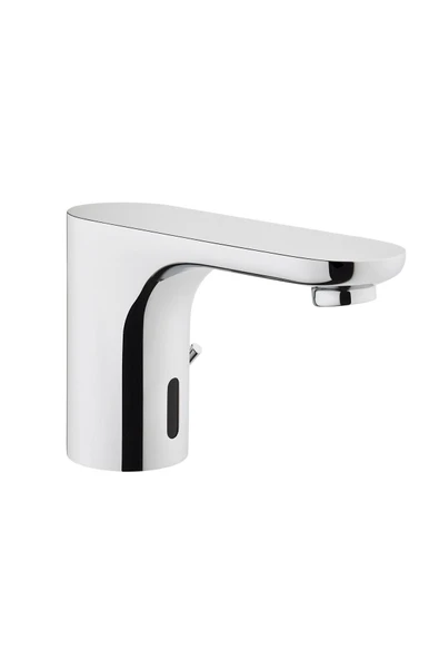 Vitra Memoria A47060Sta Fotoselli Lavabo Bataryası, Elektrikli, Çift Su Girişli, Krom ürün görseli 1