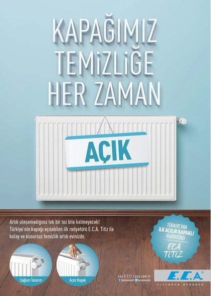 ECA PANEL RADYATÖR 400x1400 PKKP TİP 22 - Resim 2