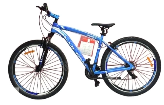 Corelli Dusty 1.1 V Fren Shimano 21 Vites 27,5 Jant Dağ Bisikleti Turkuaz Lacivert Beyaz 20 Kadro ürün görseli 1