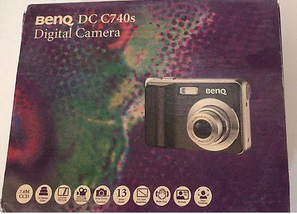 BenQ DC C740s Fotoğraf Makinesi ürün görseli 1