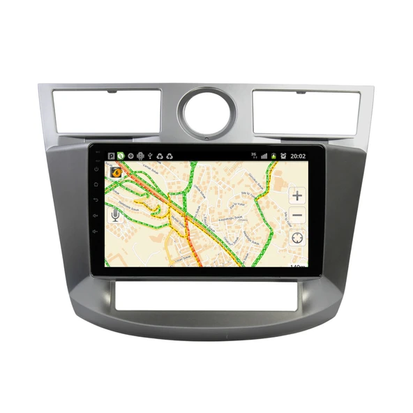Chrysler Sebring Araç Multimedya Android Ekran Carplay Double Teyp 2+32 9" 07-10 Silver BLUEWAY - Resim 3