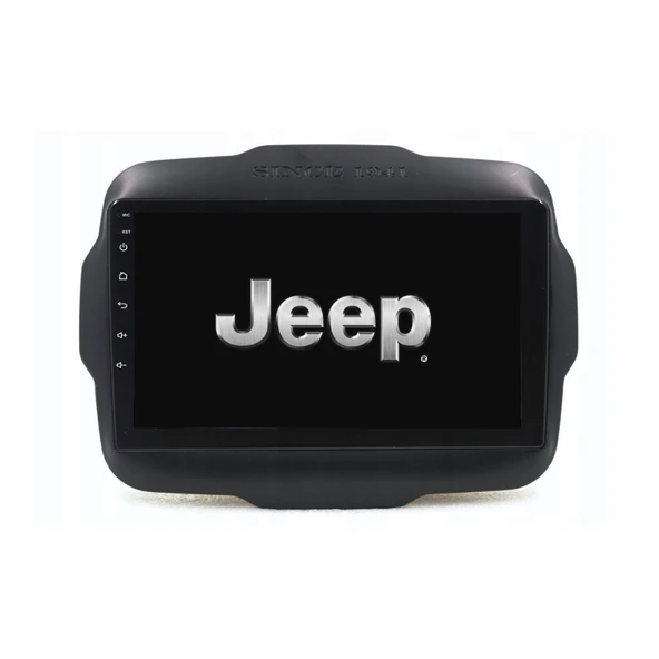 Jeep Renegade Araç Multimedya Android Ekran Carplay Navigasyon Double Teyp 4+64 9" 14-19 Black BLUEWAY ürün görseli 1