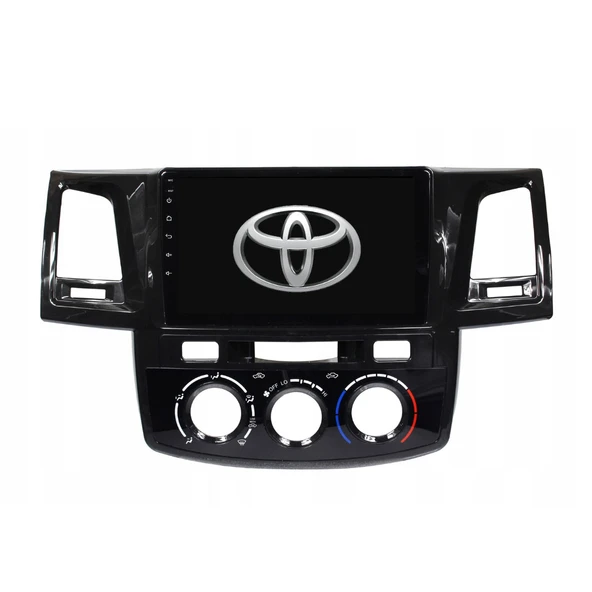 Toyota Hilux Araç Multimedya Android Ekran Carplay Double Teyp 2+32 9" 08-15 Analog P.Black BLUEWAY ürün görseli 1