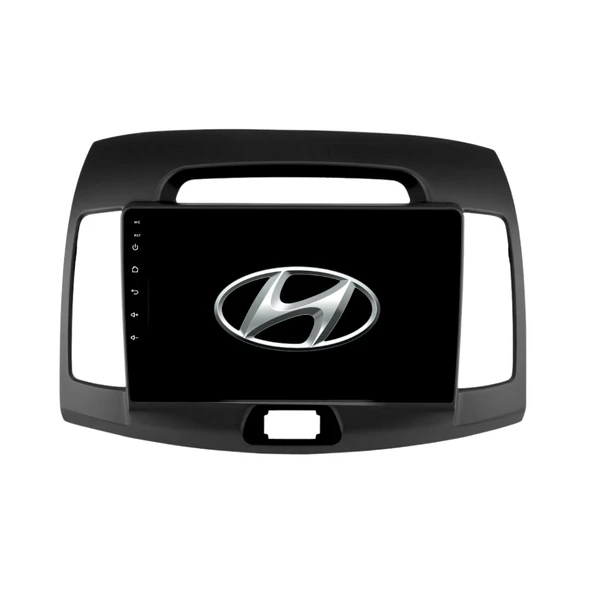 Hyundai Elantra Araç Multimedya Android Ekran Carplay Double Teyp 4+64 9" 06-09 Black BLUEWAY ürün görseli 1