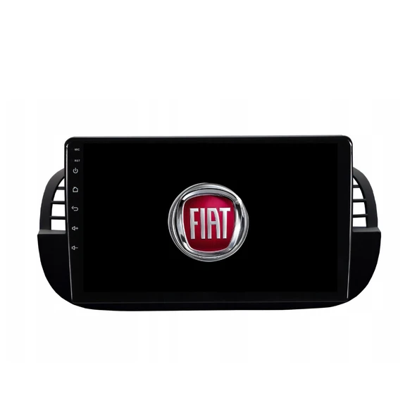 Fiat 500 Araç Multimedya Android Ekran Carplay Navigasyon Double Teyp 4+64 9" 08-15 Black BLUEWAY ürün görseli 1