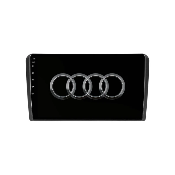 Audi A3 Araç Multimedya Android Ekran Carplay Navigasyon Cihazı Double Teyp 4+64 9" 05-13 Black BLUEWAY ürün görseli 1