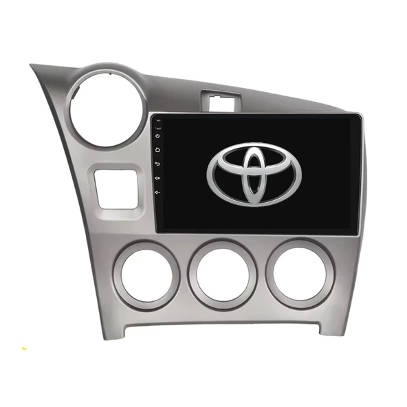 Toyota Matrix Araç Multimedya Android Ekran Carplay Double Teyp 2+32 9" 09-14 Silver BLUEWAY ürün görseli 1