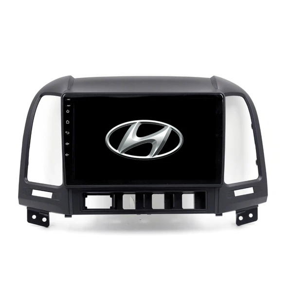 Hyundai Santa Fe Araç Multimedya Android Ekran Carplay Double Teyp 4+64 9" 06-11 Black BLUEWAY ürün görseli 1