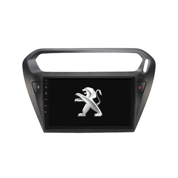 Peugeot 301 Araç Multimedya Android Ekran Carplay Navigasyon Double Teyp 4+64 9" 12-20 Black BLUEWAY ürün görseli 1