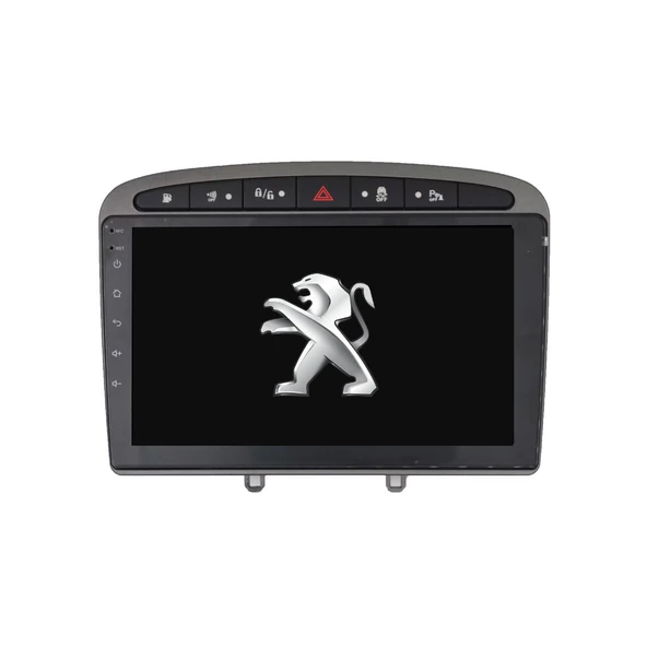 Peugeot 308-408 Araç Multimedya Android Ekran Carplay Navigasyon Double Teyp 4+64 9" 08-13 Gri BLUEWAY ürün görseli 1