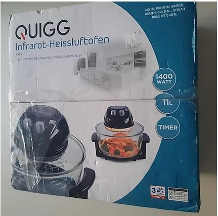 QUIGG Konveksiyonel Cam Fırın ürün görseli 1