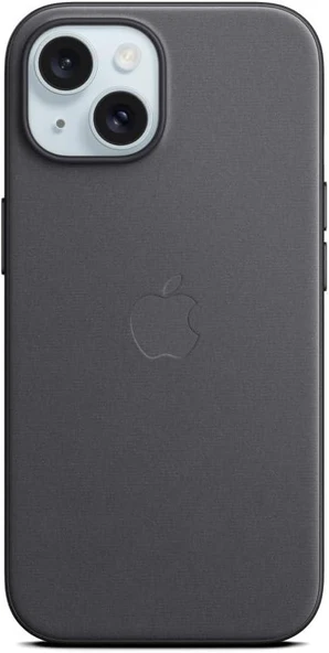 iPhone 15 MagSafe Özellikli Mikro Dokuma Siyah Kılıf MT393ZM/A - teşhir ürün görseli 1