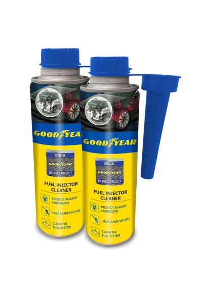 Goodyear Benzin Enjektör Temizleyici Yakıt Katkı Seti 300 Ml (2 Adet) ürün görseli 1