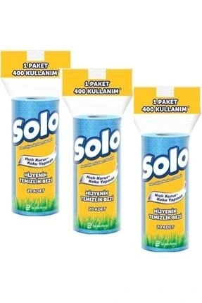 Solo Hijyenik Temizlik Bezi Paket 3lü ürün görseli 1
