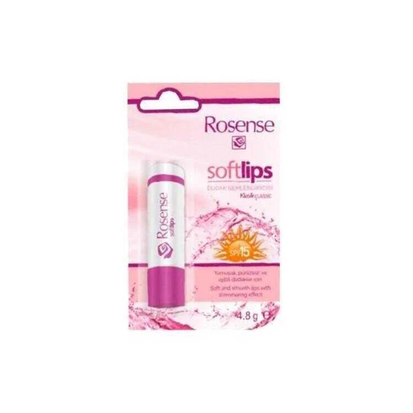 Rosense Soft Lips Dudak Nemlendiricisi 4,8 gr ürün görseli 1