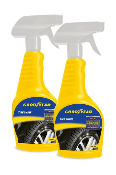 Goodyear Lastik Parlatıcı Seti 500 Ml (2 Adet) ürün görseli 1