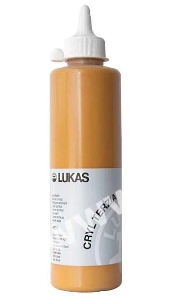 Lukas Cryl Terzia Akrilik Boya 500 ml. 4831 Sarı Ocker ürün görseli 1