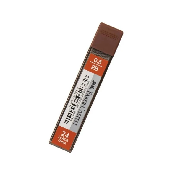 Faber Castell Min Uç Süper Fine 0.5 Mm 2B 75 Mm 5090127520 ürün görseli 1