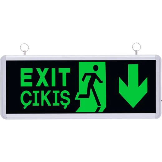 Selda Elektrik Sg005 Çift Yönlü Çıkış/Exıt Yönlendirme Armatürü ürün görseli 1