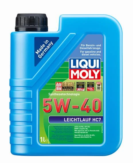 Liqui Moly Leichtlauf HC7 5W-40 Motor Yağı 1Lt ürün görseli 1