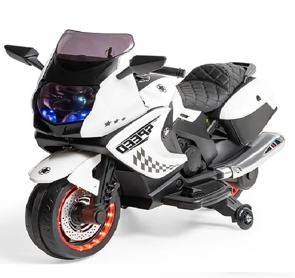 Baby2Go 2293 Speed Akülü Motor Beyaz ürün görseli 1