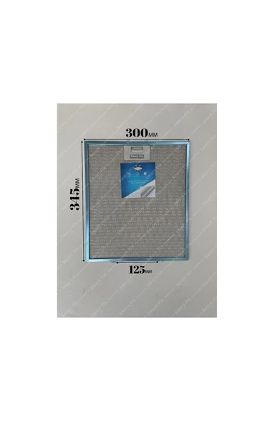 HGNM E Trading  345x300 mm Arçelik 9197061918 - LEISURE Uyumlu Davlumbaz Aspiratör Yağ Filtresi, R6 ürün görseli 1