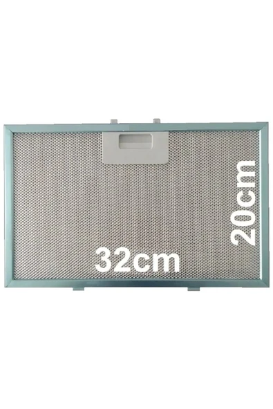 Alanya Yedek Parça Aspiratör Davlumbaz Metal Yağ Filtresi 320x200 mm  - 11010164, 20x32, 3BC585GB, 3BC585GN F10 ürün görseli 1