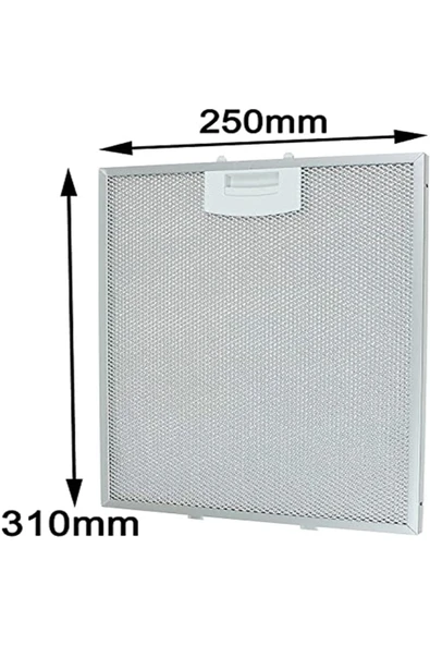 Alanya Yedek Parça 250x310 mm Davlumbaz Aspiratör Filtresi  25x31cm 00353110  B11 ürün görseli 1
