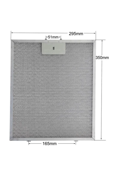 HGNM E Trading  2 Adet 348x295 Davlumbaz Metal Filtre - 350x300, 00703537 Bosch, NEFF, Siemens 703537 K4 ürün görseli 1