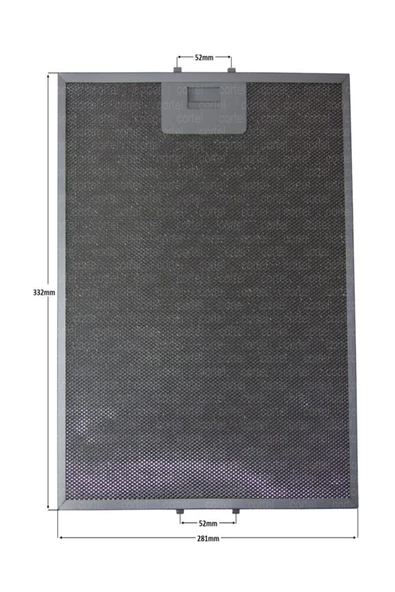 Alanya Yedek Parça 330x280 mm Davlumbaz Yağ Filtresi 129730009 ürün görseli 1