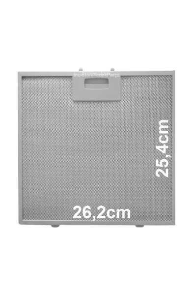HGNM E Trading  2 Adet Ad 6001 X Davlumbaz Filtresi Aspiratör Filtre 254x262, V47006100 ürün görseli 1