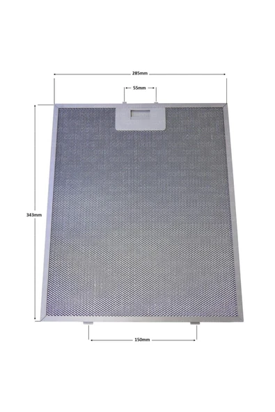 Alanya Yedek Parça 80877665 Davlumbaz Filtresi 343 x 284mm Davlumbaz Yağ Filtresi Mutfak Aspiratörü ürün görseli 1
